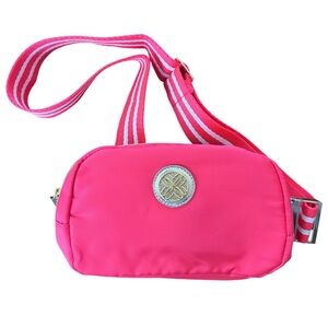 NWT Lilly Pulitzer Jeanie Belt Bag Mizner Red